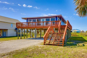 Breezy Dauphin Island Vacation Rental with Deck!